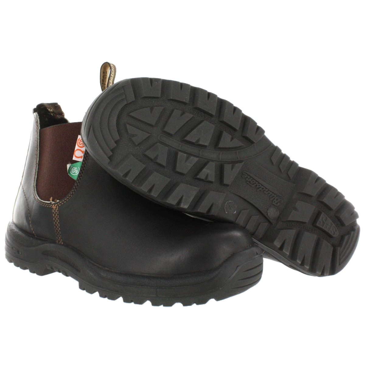 162 CSA Steel Toe Safety Boot, Greenpatch in Brown Reddhart