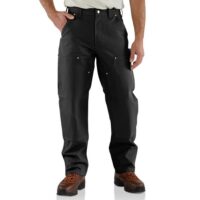 PANTS-#106679  ( previously B01) Firm Duck Double-Front Work Dungaree (in Black)