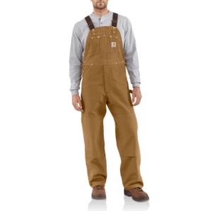 BIBS-102776 Duck Bib Overalls (in Carhartt Brown) (replaces R01/R06)