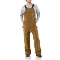 BIBS-R37 (106671) Zip-To-Thigh Bib Overalls (in Carhartt Brown)