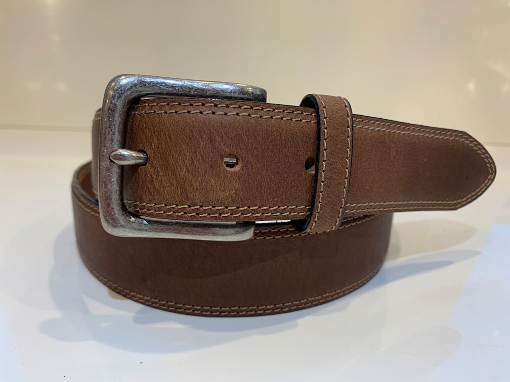 8352-14 Bench Craft 35MM Mid Brown Leather Belt | Reddhart Workwear ...