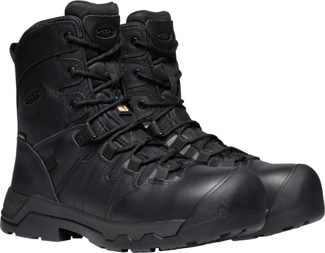 1022107 KEEN Men’s CSA Oshawa+ 8″ Side Zip WP boots | Reddhart Workwear ...