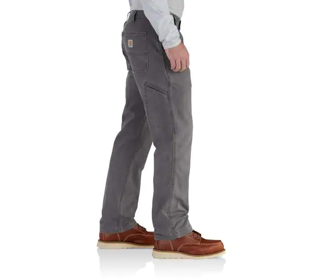 PANTS-102291 M Rugged Flex® Relaxed Fit Canvas Work Pant (in Dark Khaki)