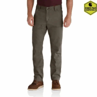 PANTS-102802 M RF RlxdFit Cnvs Double-Front Utility Work Pant (in Tarmac)