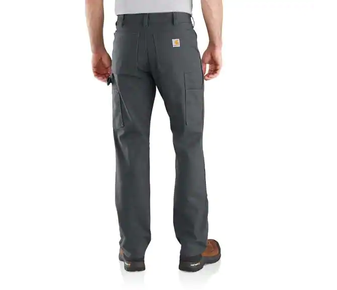 PANTS M RF RlxdFit Duck Double Front Utility Work Pant in