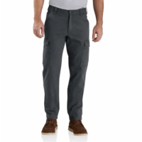 PANTS-103574 M RF RlxdFit Canvas Cargo Work Pant (in Shadow)