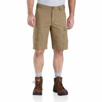 SHORTS-103542 Rugged Flex® Rigby Cargo Short in Dark Khaki