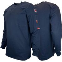Atlas Guardian FR/AR Non-Striped Henley Shirt - 403