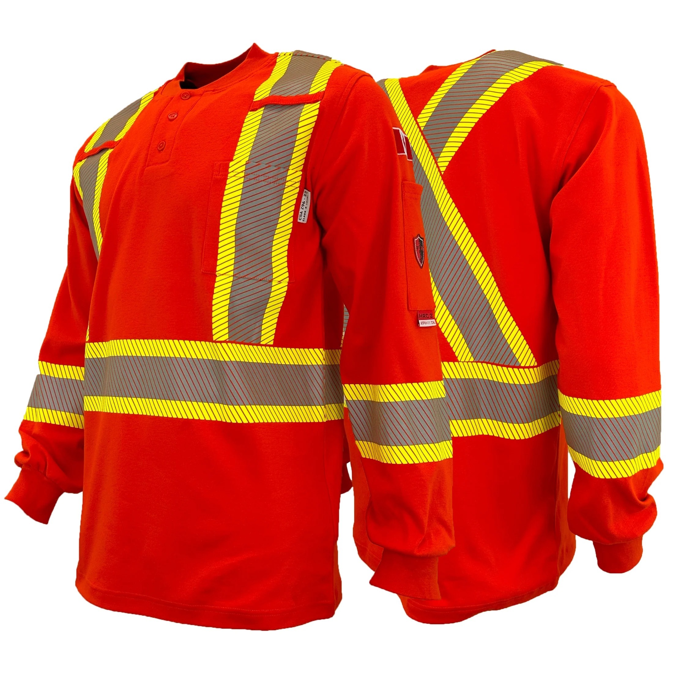 Atlas Guardian® FR/AR 4” Henley Shirt - 4034
